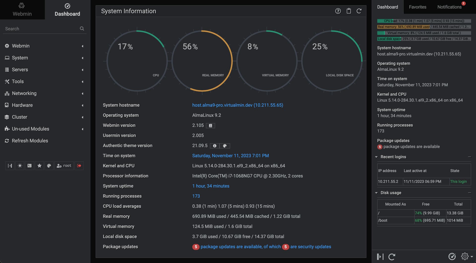 webmin-dashboard
